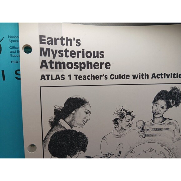 NASA Discovery Educational Book K-3 Homeschool Science PED-105 & Atlas 1 Guide - Picture 4 of 11